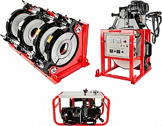 Гидравлический стыковой сварочный аппарат для пнд труб Gas Fusion Red-450 (220 V)