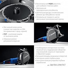 Характеристики штроборезов Зубр Профессионал ЗШ-П65-2700 ПСТ Характеристики штроборезов Зубр Профессионал ЗШ-П65-2700 ПСТ