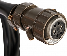 Разъем электрокабеля нагревателя гидравлических стыковых сварочных аппаратов для пнд труб Gas Fusion Red-450 (220 V)