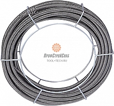 Спираль ручной машины для прочистки канализации Крокочист 10 мм × 30 м
